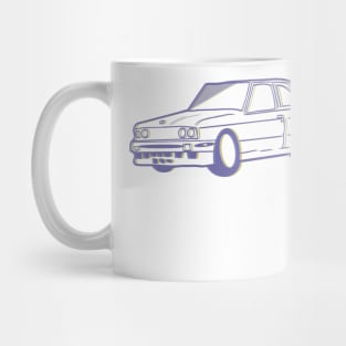 Car life Night life royal purple Mug